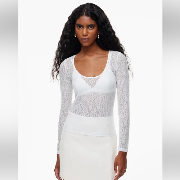 Aritzia Wilfred Ambiance Longsleeve NWOT - Picture 2 of 2